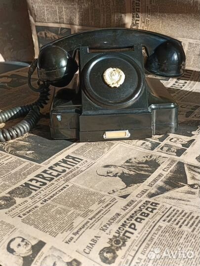 Раритетный телефон с гербом СССР 1963 год