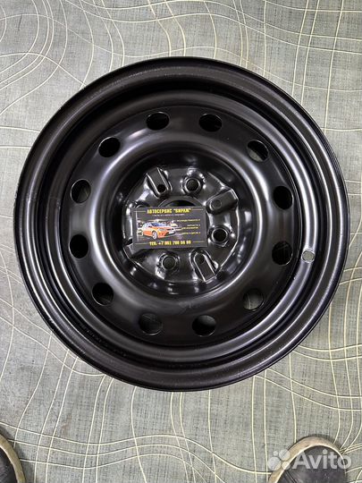 Новые Штампы R13 Ваз 4*98 Черные Тзск