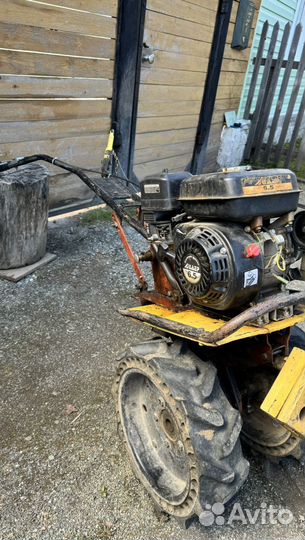 Мотоблок с прицепом