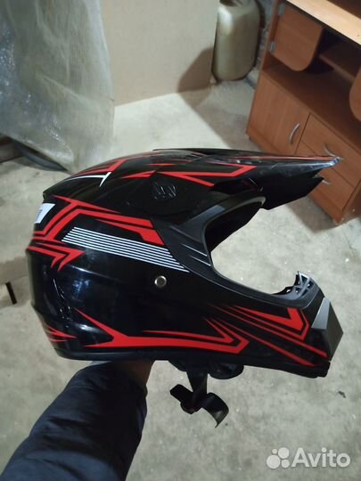 Шлем для питбайка