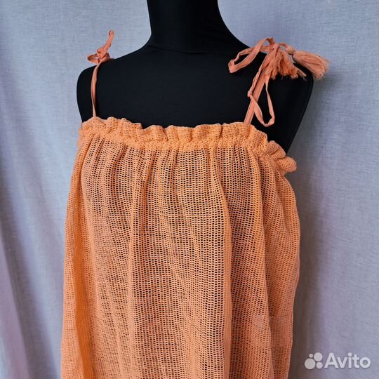 Накидка пляжная сеточка новая C&A