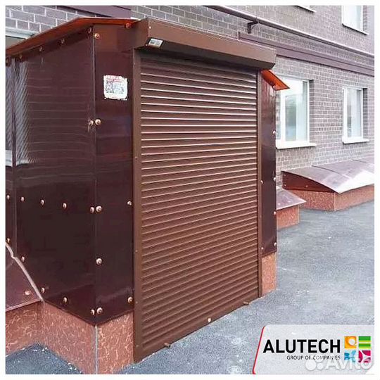 Рольставни на двери