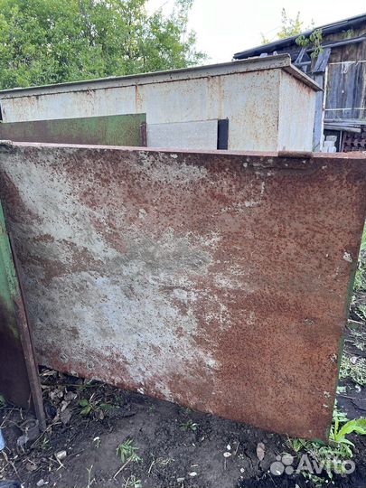 Бак для воды на дачу металлический