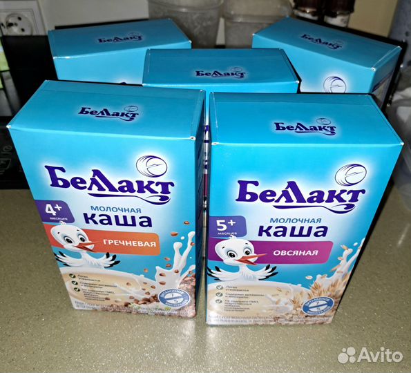 Детские каши молочные