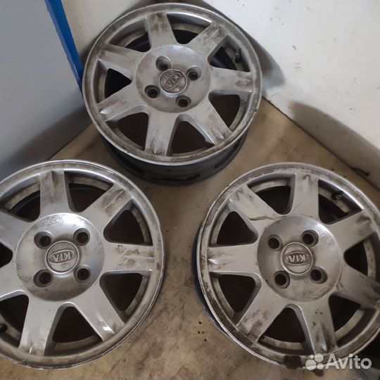 Литые диски r14 4 100