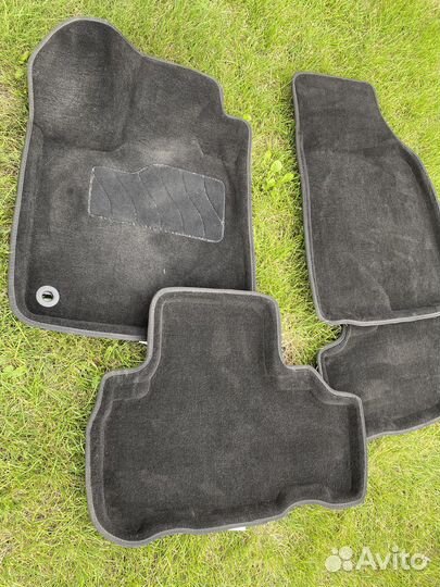 3d коврики toyota highlander lll