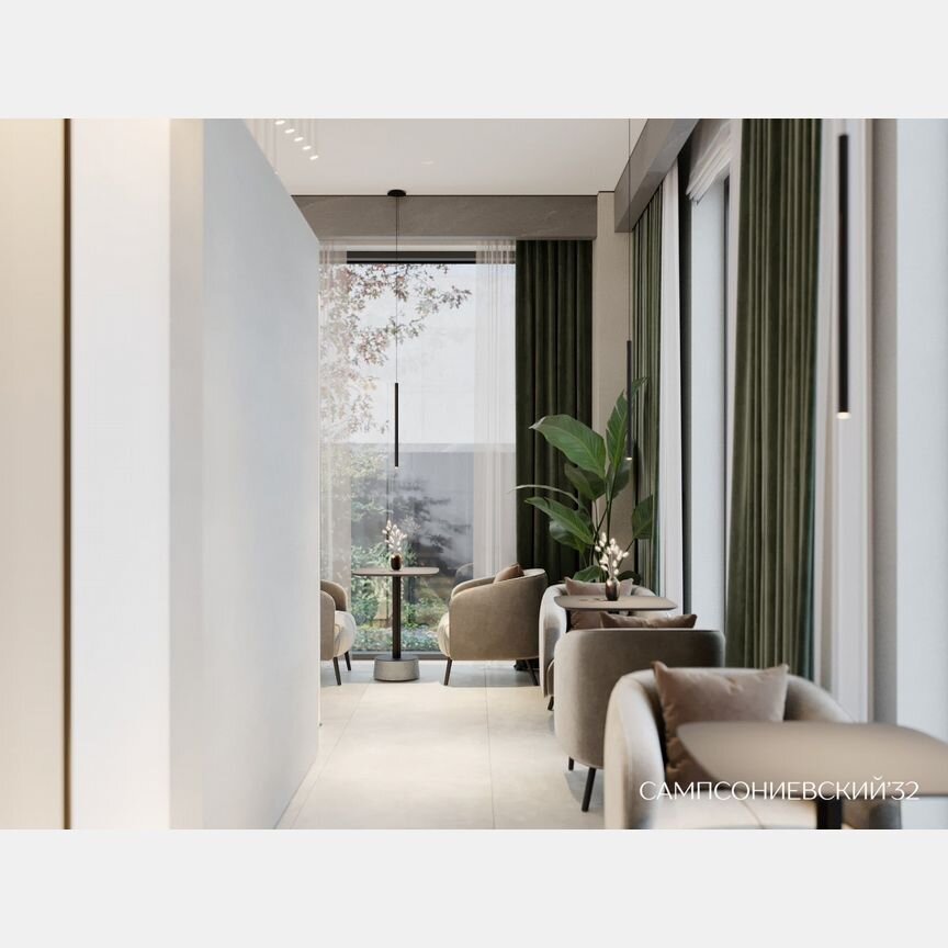 2-к. квартира, 63,9 м², 9/10 эт.