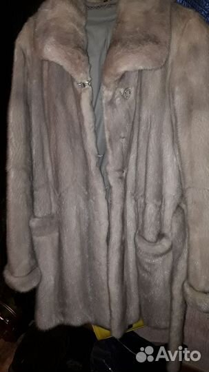 Шуба норковая 46 48 бу