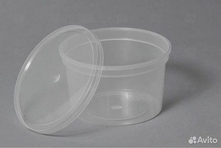 Круглый контейнер, банка, супница