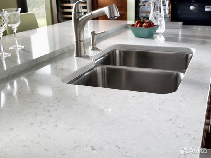 Столешница с мойкой, барная столешница