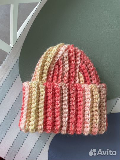 Комплект шапка и снуд женский