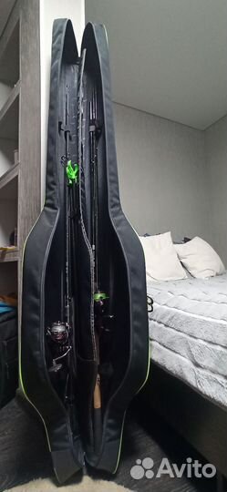 Aquatic чехол для фидерных удилищ