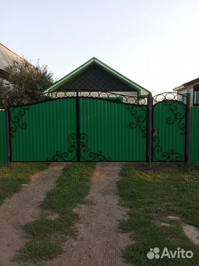 Изготовление ворот, заборов, козырьков, навесов