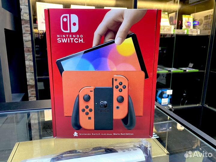 Nintendo Switch Oled Mario Red Edition