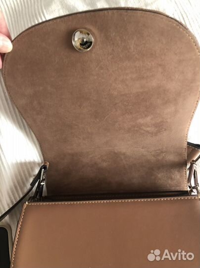 Сумка натуральная кожа эконика