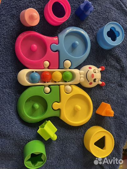 Развивающие игрушки от 1 года пакетом