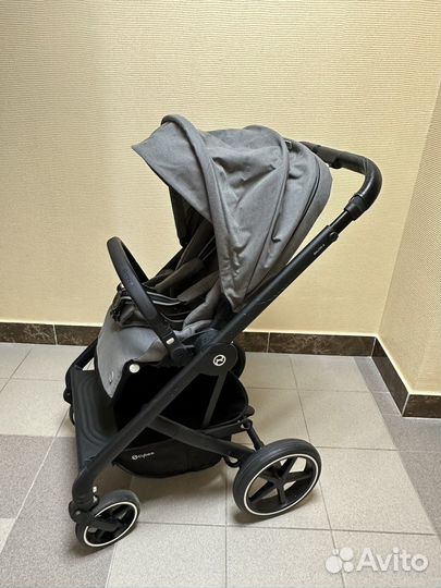 Коляска 3 в 1 Cybex Balios S Lux Grey