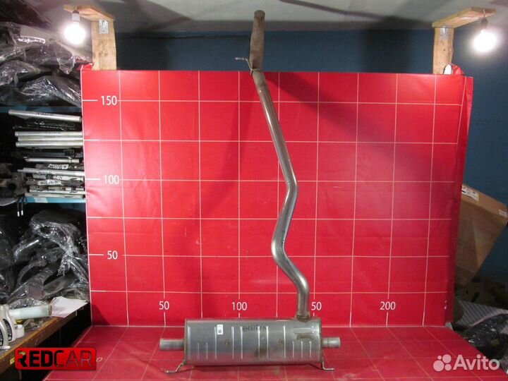 Глушитель Audi Q7 4M (15)