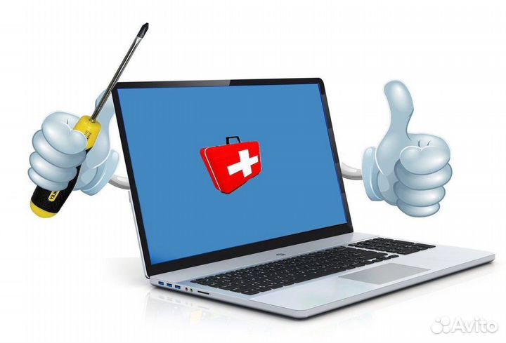 Установка Windows 7/10/11 Ремонт ноутбуков