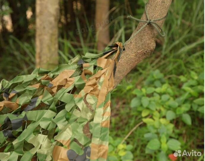 Маскировочная, камуфляжная сеть / сетка 3х6 м
