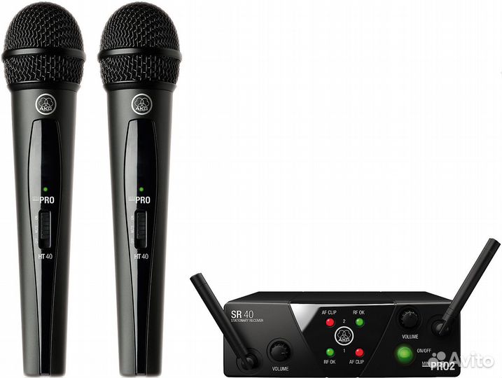 Радиосистема вокальная AKG WMS40 Mini2 Vocal