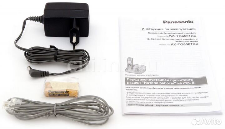 Радиотелефон Panasonic KX-tg6551ru