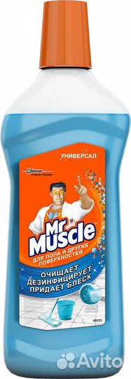Средство для мытья пола и стен Мr.Muscle Универсал