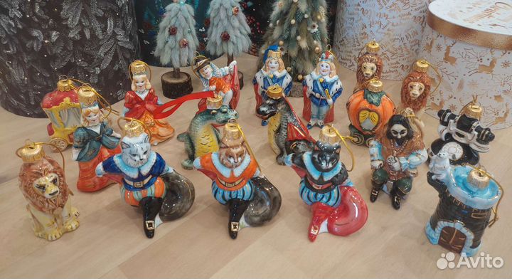 Лефортовский фарфор ёлочная игрушка