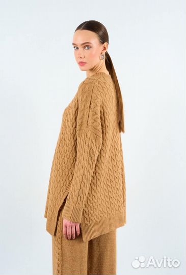 Трикотажный костюм косичка