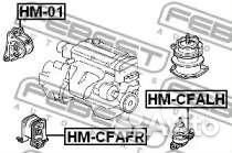 Опора двигателя передняя hmcfafr (febest — Германи