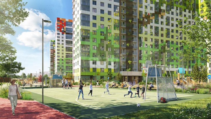 1-к. квартира, 40,2 м², 15/24 эт.