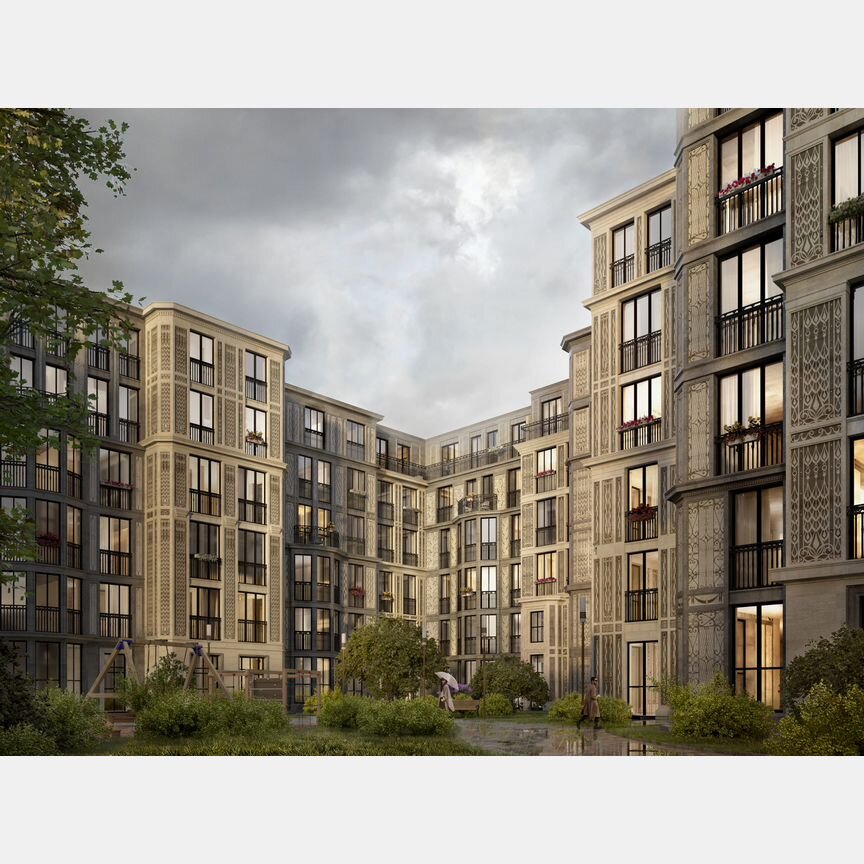 1-к. квартира, 79,8 м², 4/7 эт.