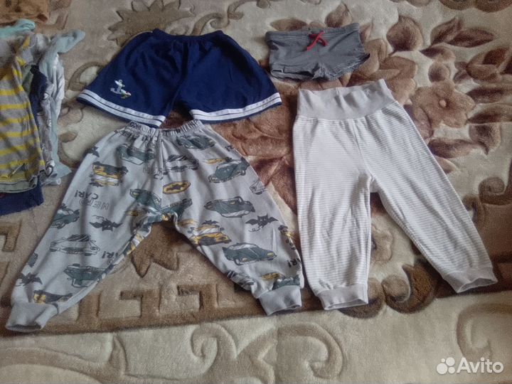 Вещи пакетом для мальчика от 6месяцев до2 лет