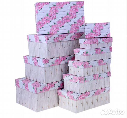 Набор коробок для подарков 10 в 1