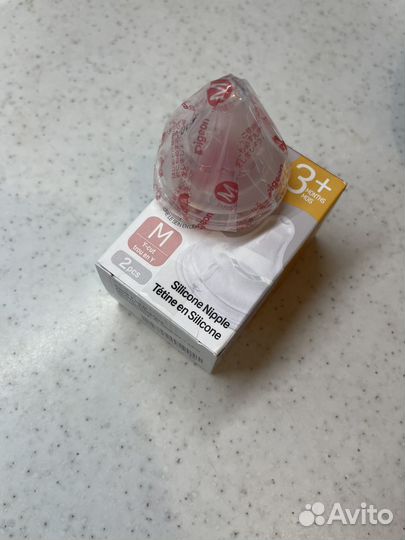 Соска на бутылочку pigeon 3+