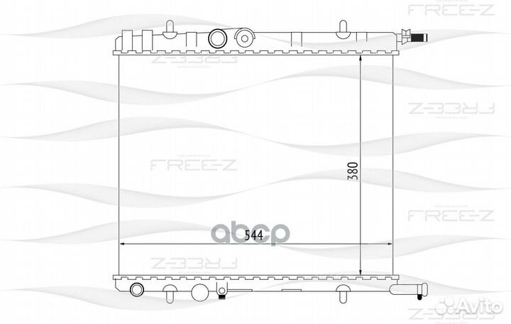 Радиатор KK0173 free-Z