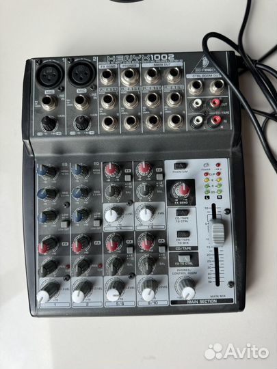 Микшерный пульт Behringer xenyx 1002fx