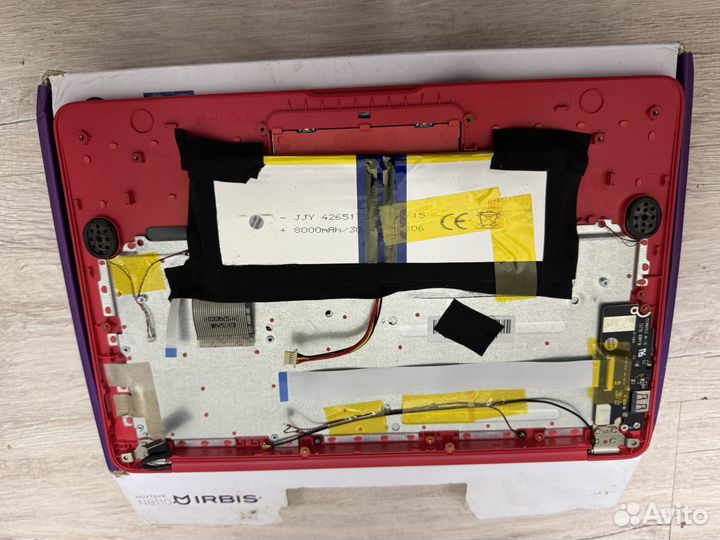 Ноутбук без материнской платы irbis nb110