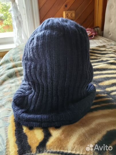 Шапка шлем зимняя