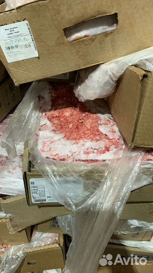 Корм для собак. Фарш куриный мясокостный