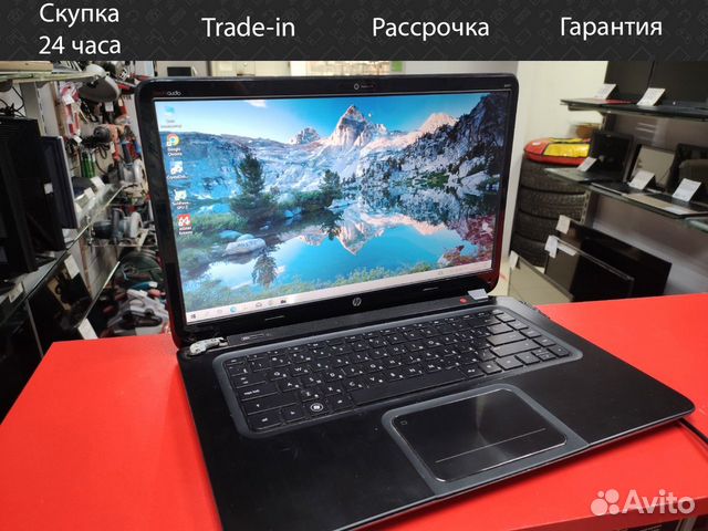 Ноутбук HP AMD 2.10GHz SSD 120gb