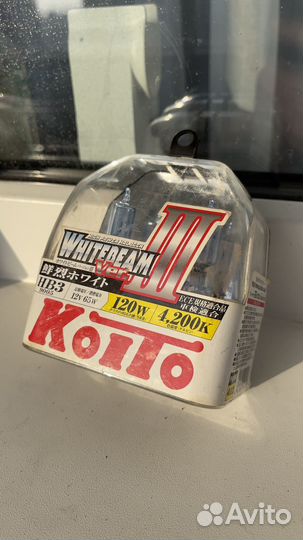 Лампы галогенные Koito HB3 12V 65W (120W)