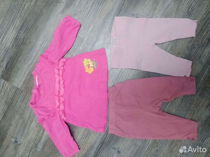 Пакет вещей для девочки 62