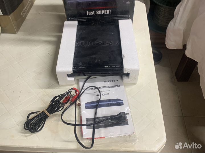 Dvd плеер supra