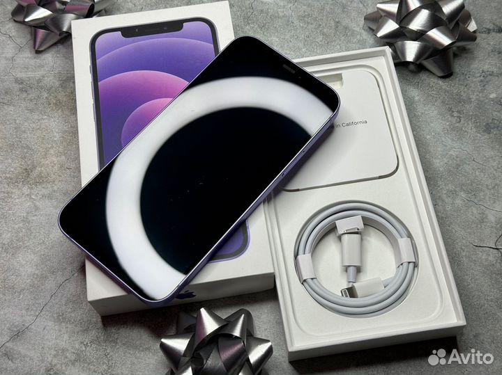 iPhone 12 128gb Отличный Ростест (sim+esim)
