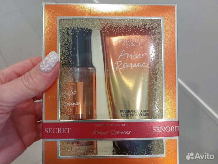 Набор 2в1, духи +лосьон Victoria secret 75ml