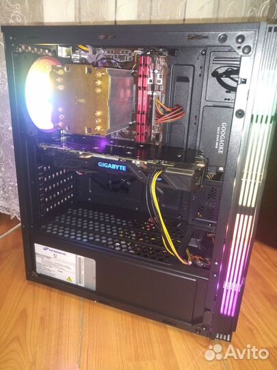 Современный игровой системный блок AMD Ryzen 5