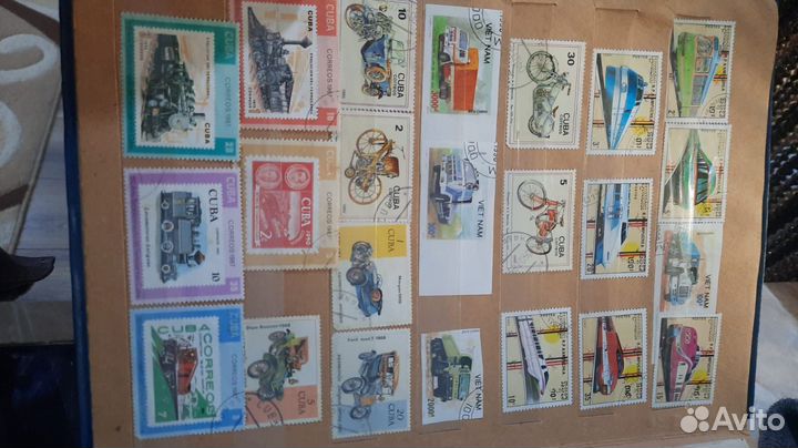 Почтовые марки Куба СССР