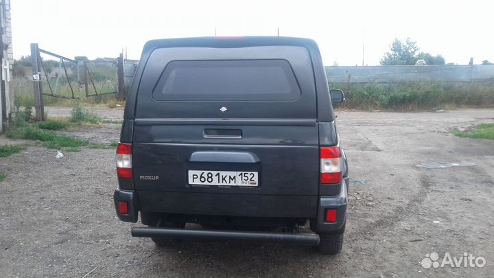 Кунг на пикап УАЗ патриот окрашенный