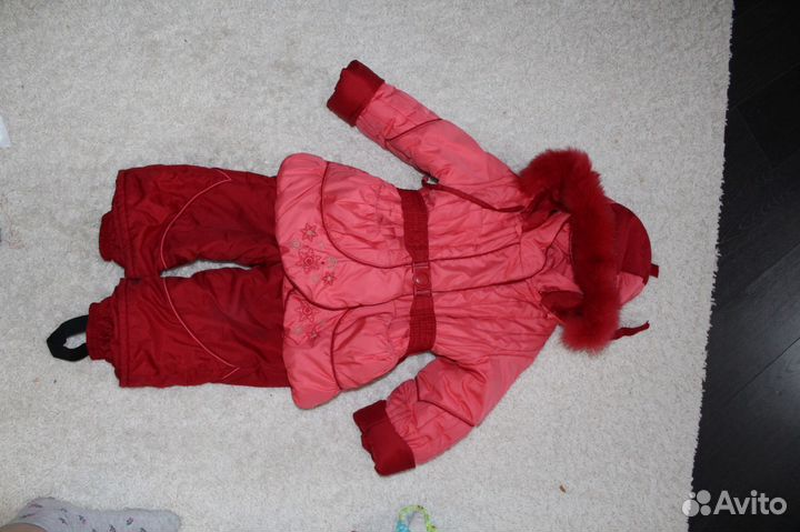 Зимняя куртка и комбинезон